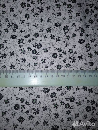 Ткани СССР 100 хлопок и крепдешин для шитья и др