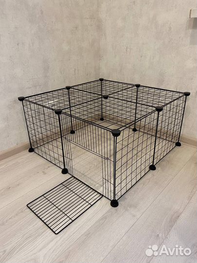 Вольер для щенков в квартиру 12 секций (1 дверь)