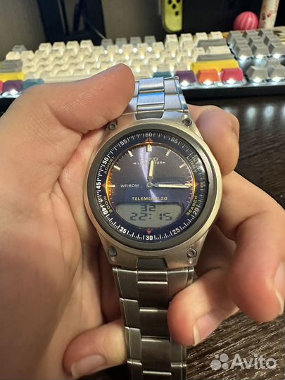 Часы casio illuminator telememo 30