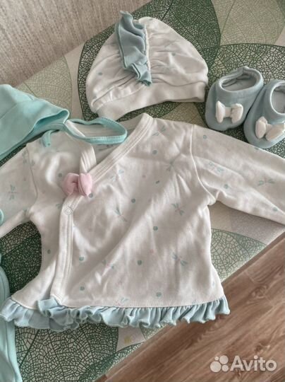 Пакет брендовых вещей на девочку 62 -68