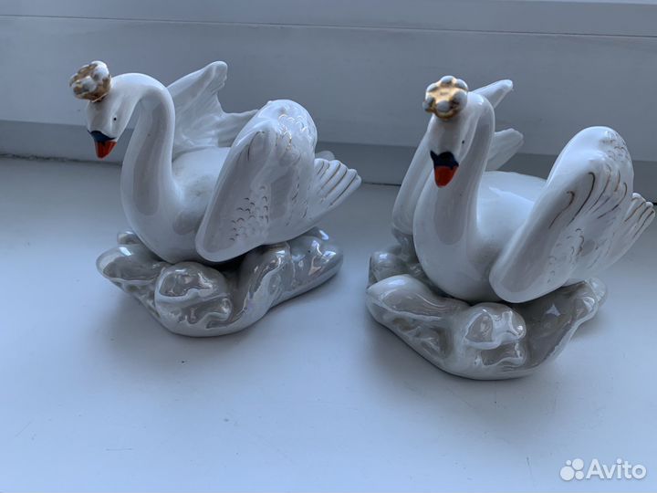 Фарфоровая статуэтка Царевна Лебедь Дулево