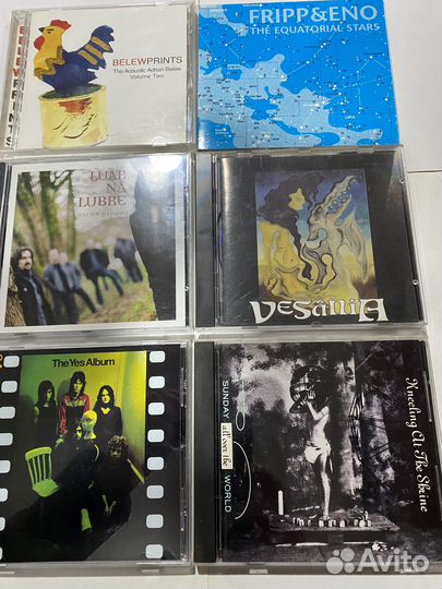 CD диски фирменные прогрессив