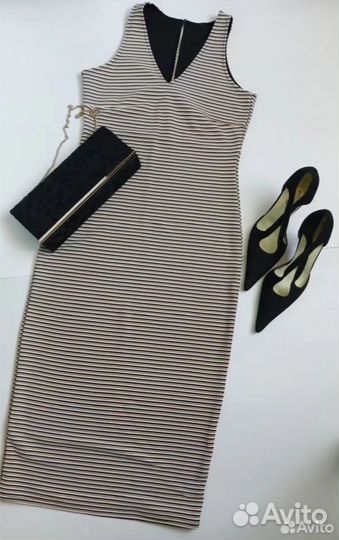 Платье футляр женское трикотажное