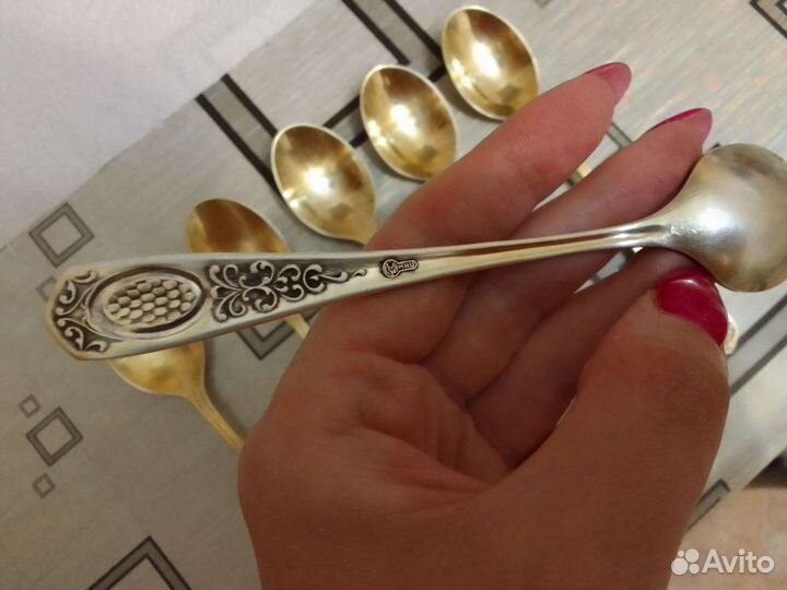 Чайные ложки мельхиор СССР