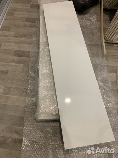 Полки икеа белые 2шт