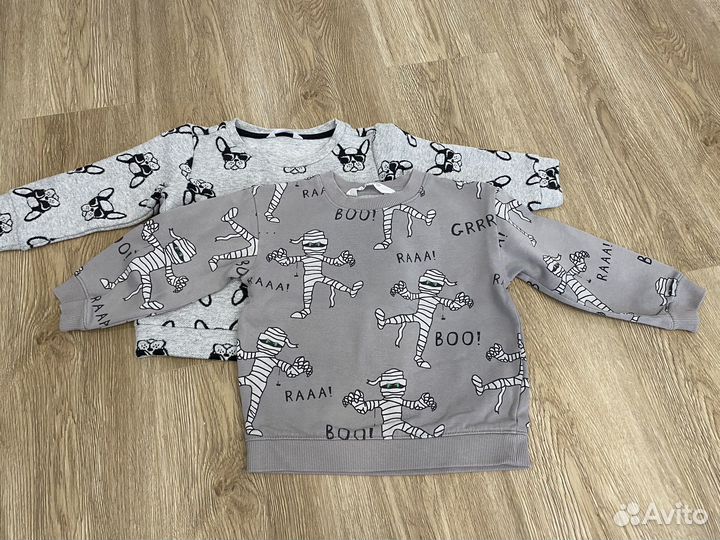 Толстовка 2 шт, HM 98-104