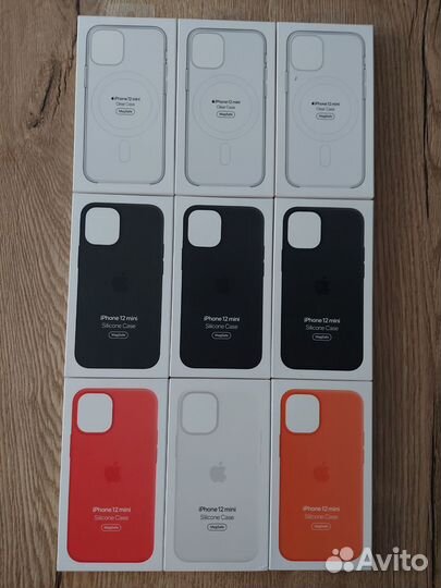 Leather Сase MagSafе для iPhone 12 Mini