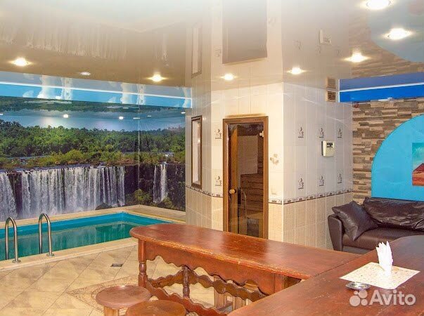 Сауна с бассейном