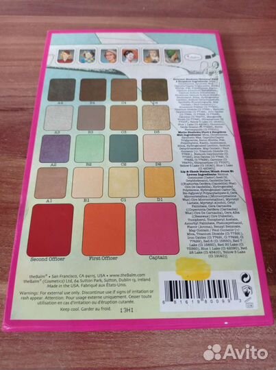 Тени для век от The Balm Америка