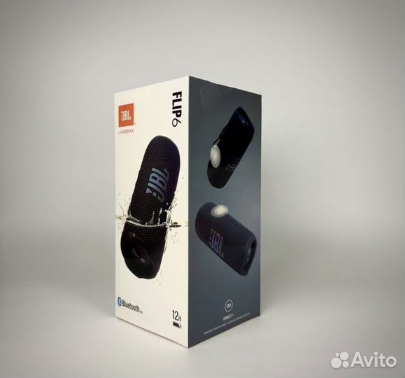 Новые колонки jbl flip 6 (цвет черный)