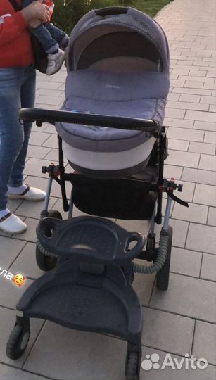 Коляска camarelo carrera 2в1