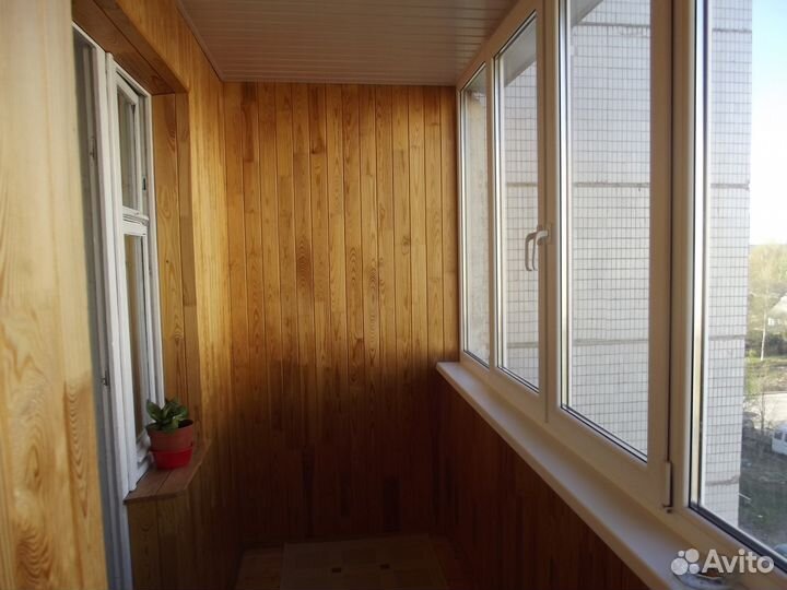 Остекление и обшивка балконов под ключ