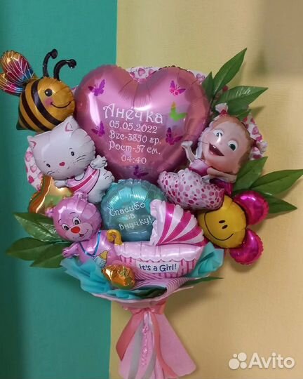 Букет из воздушных шаров