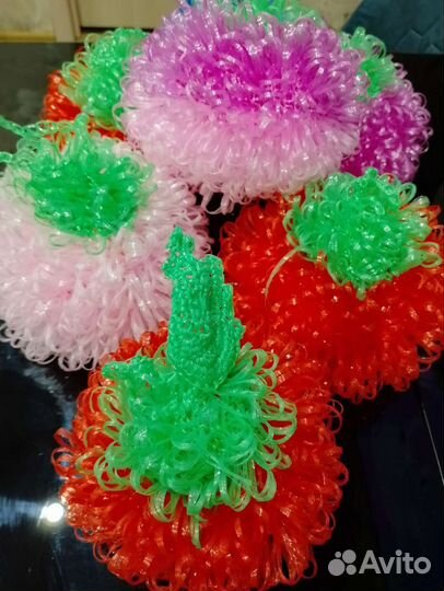 Мочалка ручной работы