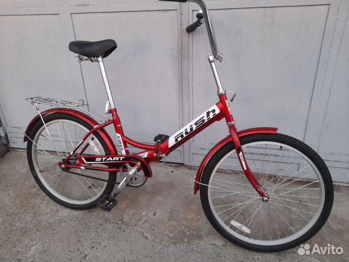 Велосипед складной 24колёса рост 140-180 см