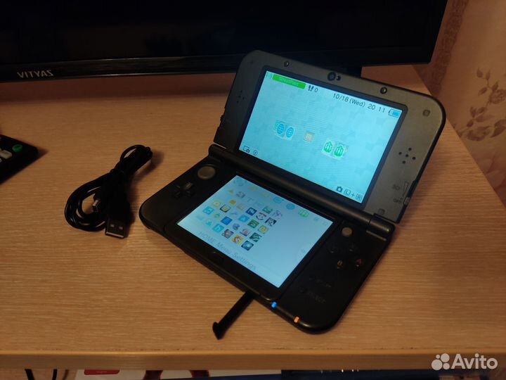 Прошитая New Nintendo 3DS XL 64Gb (IPS экран)