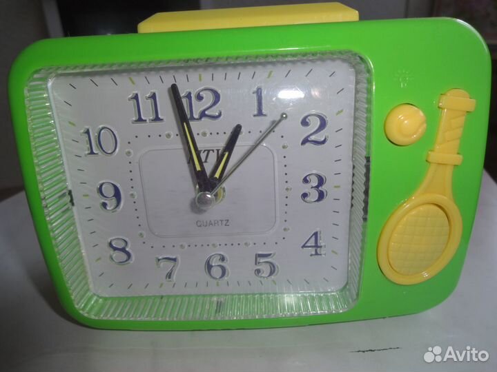 Новые настольные часы будильник детские