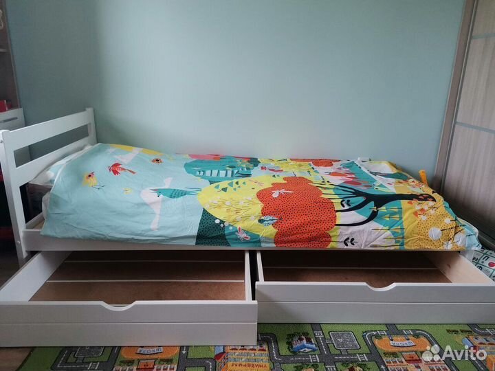 Подростковая кровать из сосны