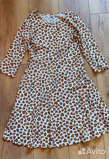 Платье леопардовый принт GAP (old navy) 10-12лет
