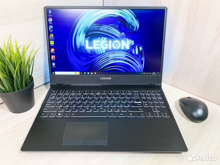 Игровой ноутбук Lenovo Legion i7/1050Ti/16Gb/SSDx2