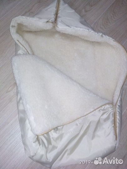 Конверт из натуральной овчины