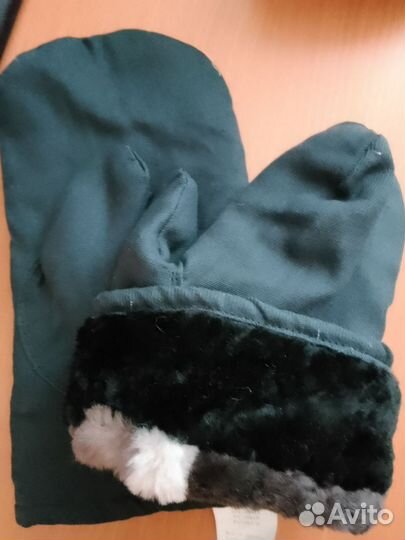Рукавицы меховые рабочие