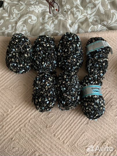 Пряжа для вязания фантазийная