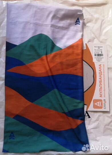 Шарф, бафф, повязка, бандана, снуд, маска