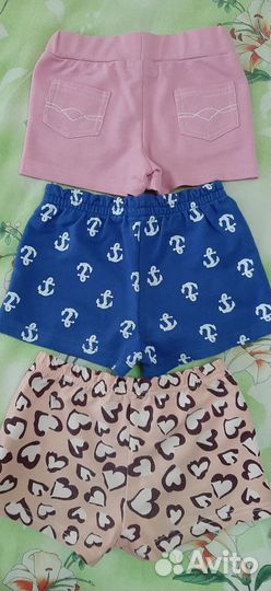 Шорты для девочки в ассортименте
