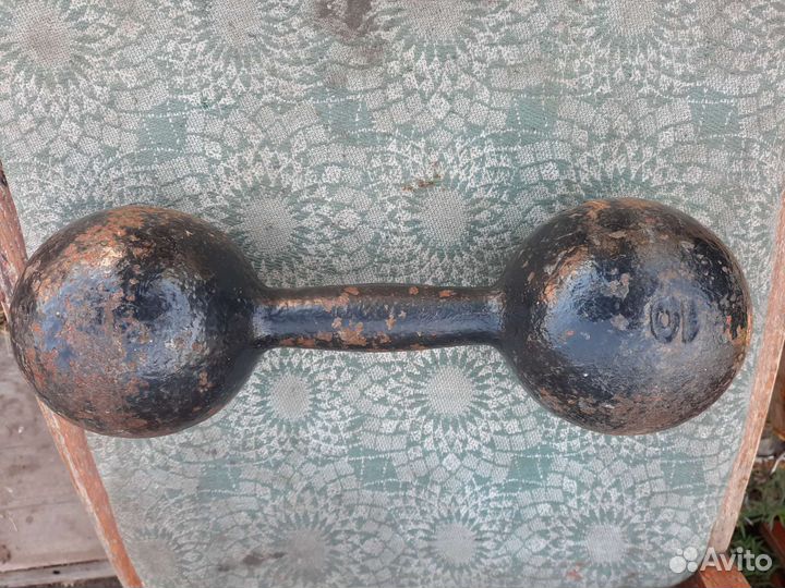 Гантеля 10 кг