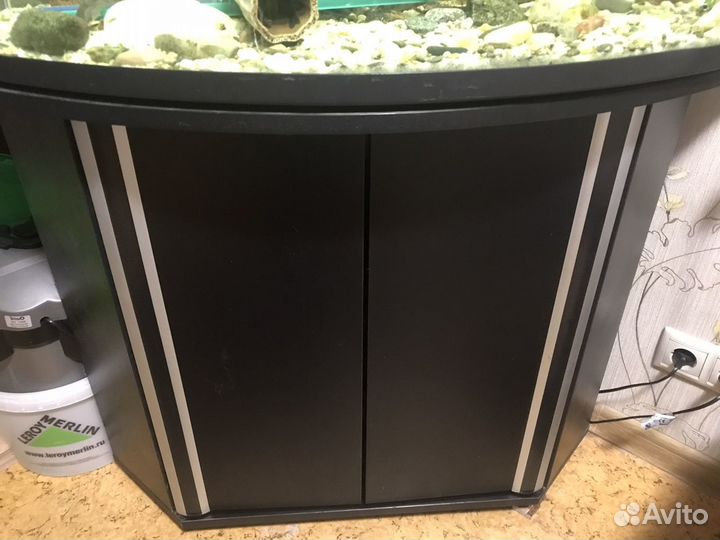 Аквариум с тумбой бу