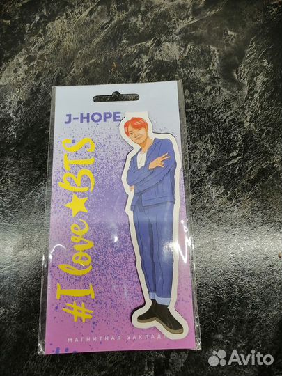 Магнитные закладки BTS