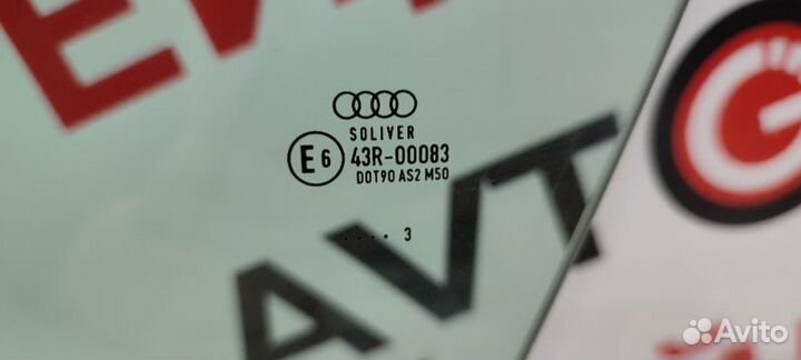 Стекло боковое переднее левое Audi A6 4G chva