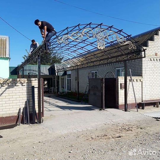 Кованые навесы 96