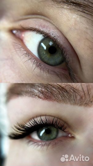 Наращивание ресниц (в кабинете)