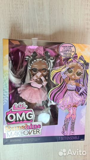Lol omg sunshine makeover кукла лол омг