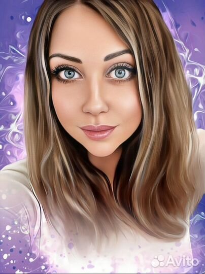 Портрет на холсте по фото