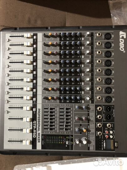 Активный Микшерный пульт