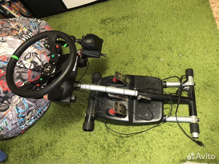 Игровой руль logitech G27 + стойка