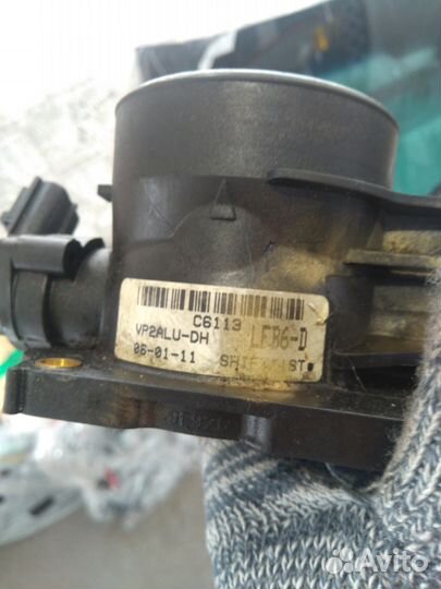 Заслонка дроссельная Mazda 6 Mondeo3 2л