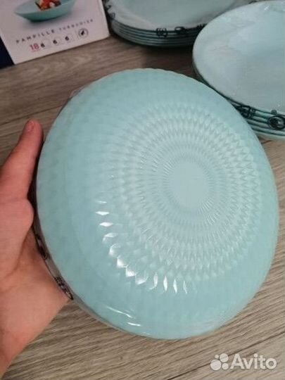 Столовый набор Luminarc, 18 предметов, новый