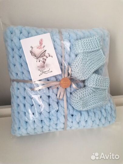 Плед конверт на выписку