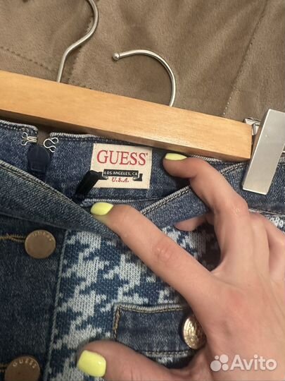 Юбка и джинсовка Guess