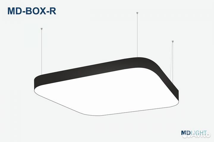 Светильник MD-BOX квадрат
