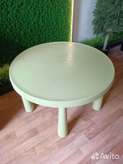 Детский стол и стул IKEA маммут