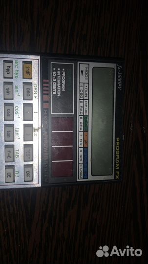 Casio калькулятор fx-3600pv