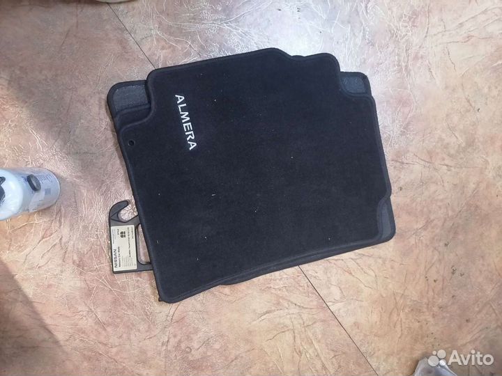 Коврики салона almera N16 оригинал