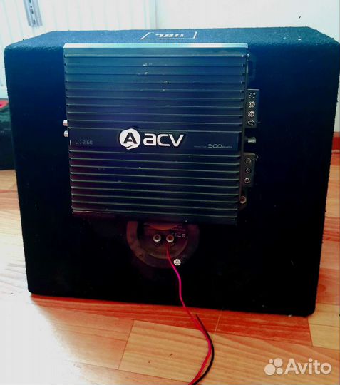 Сабвуфер с усилителем