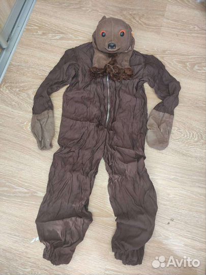 Карнавальный костюм для мальчика Медведь советский