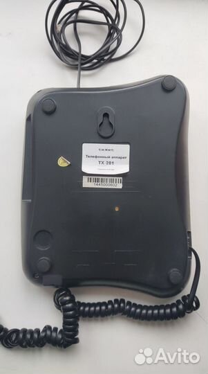 Стационарный телефон Texet TX-201 + тел.провод 5 м